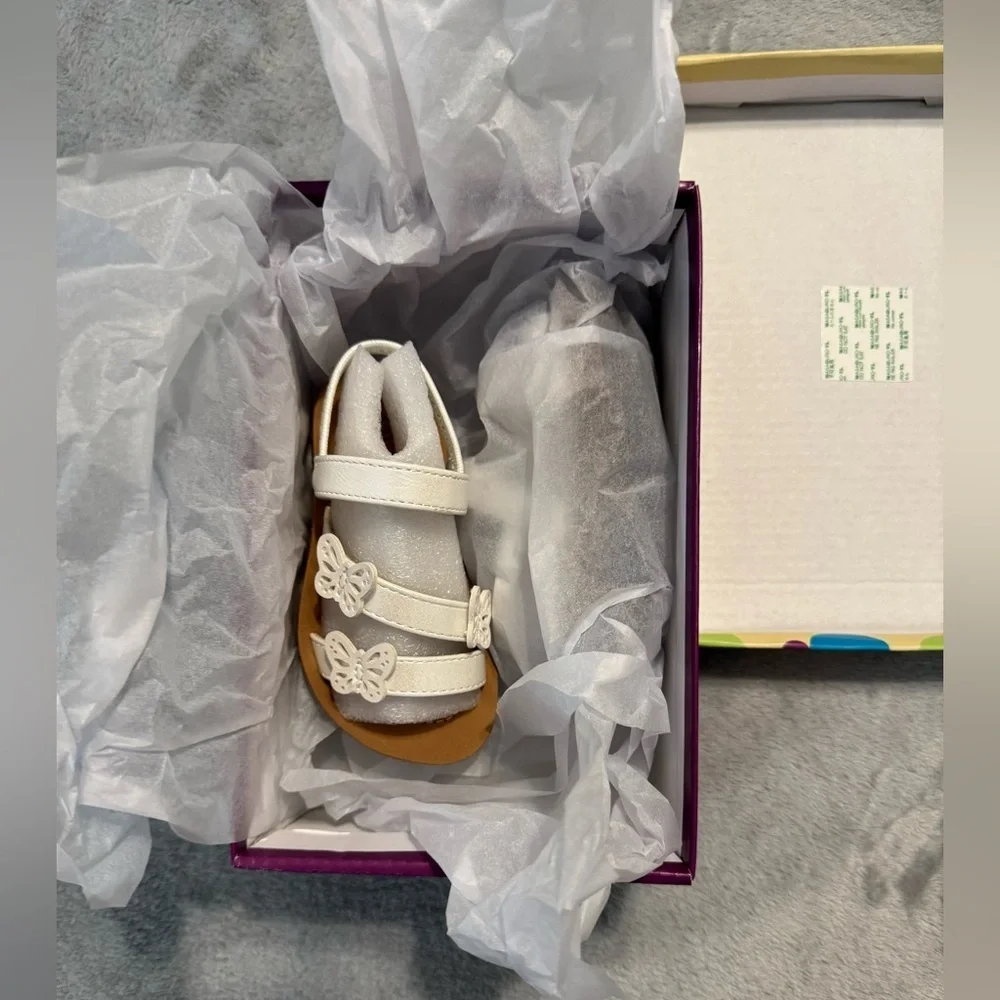 Girls' Soda Toddler & Little Kid Butterfly Sandals 5.5